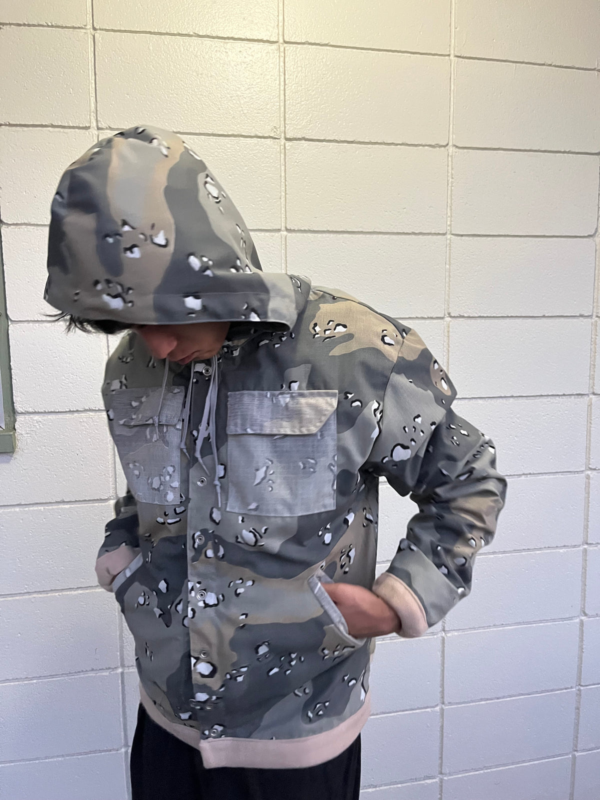 Double Layered Camo Jacket
