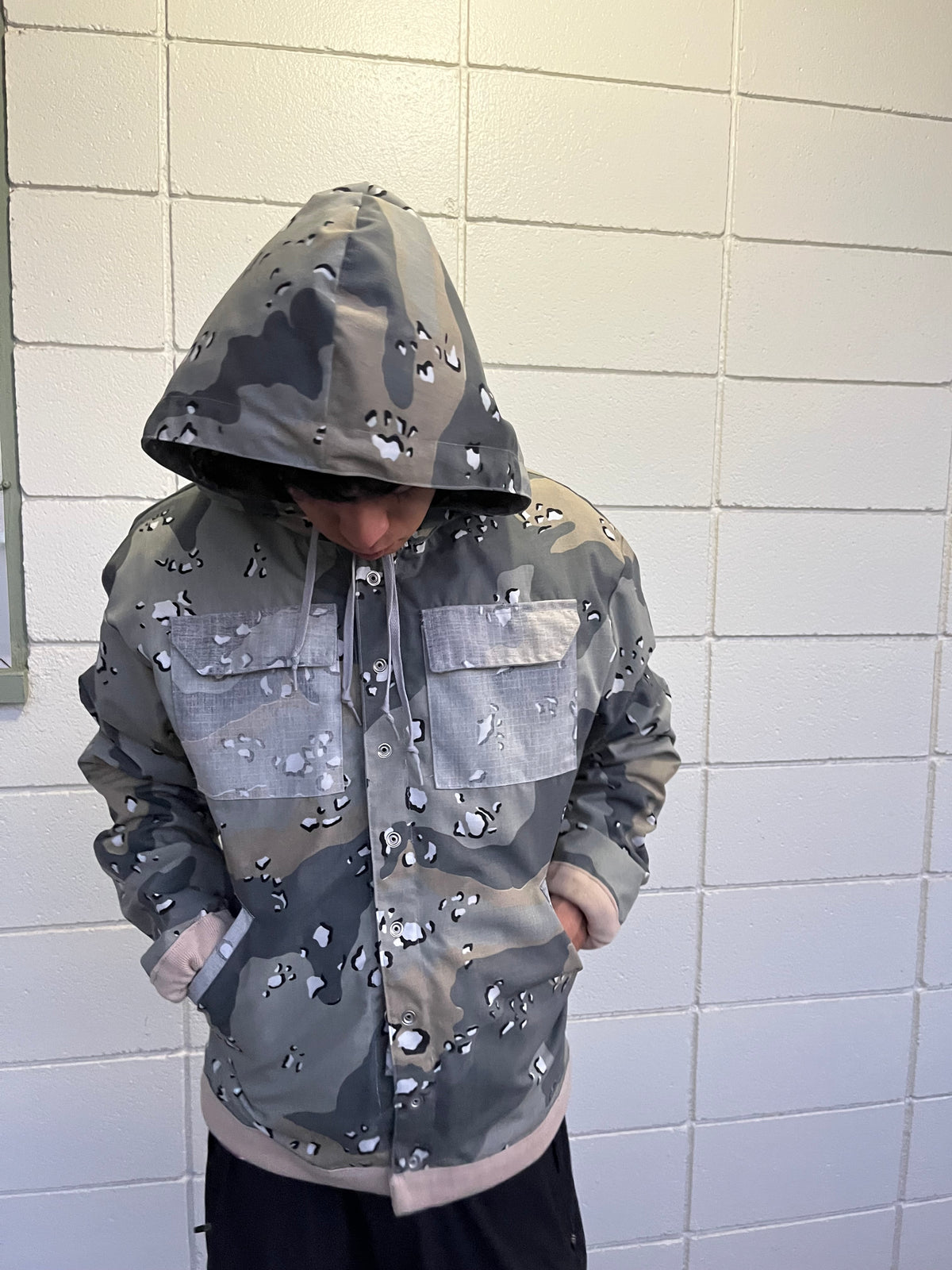 Double Layered Camo Jacket