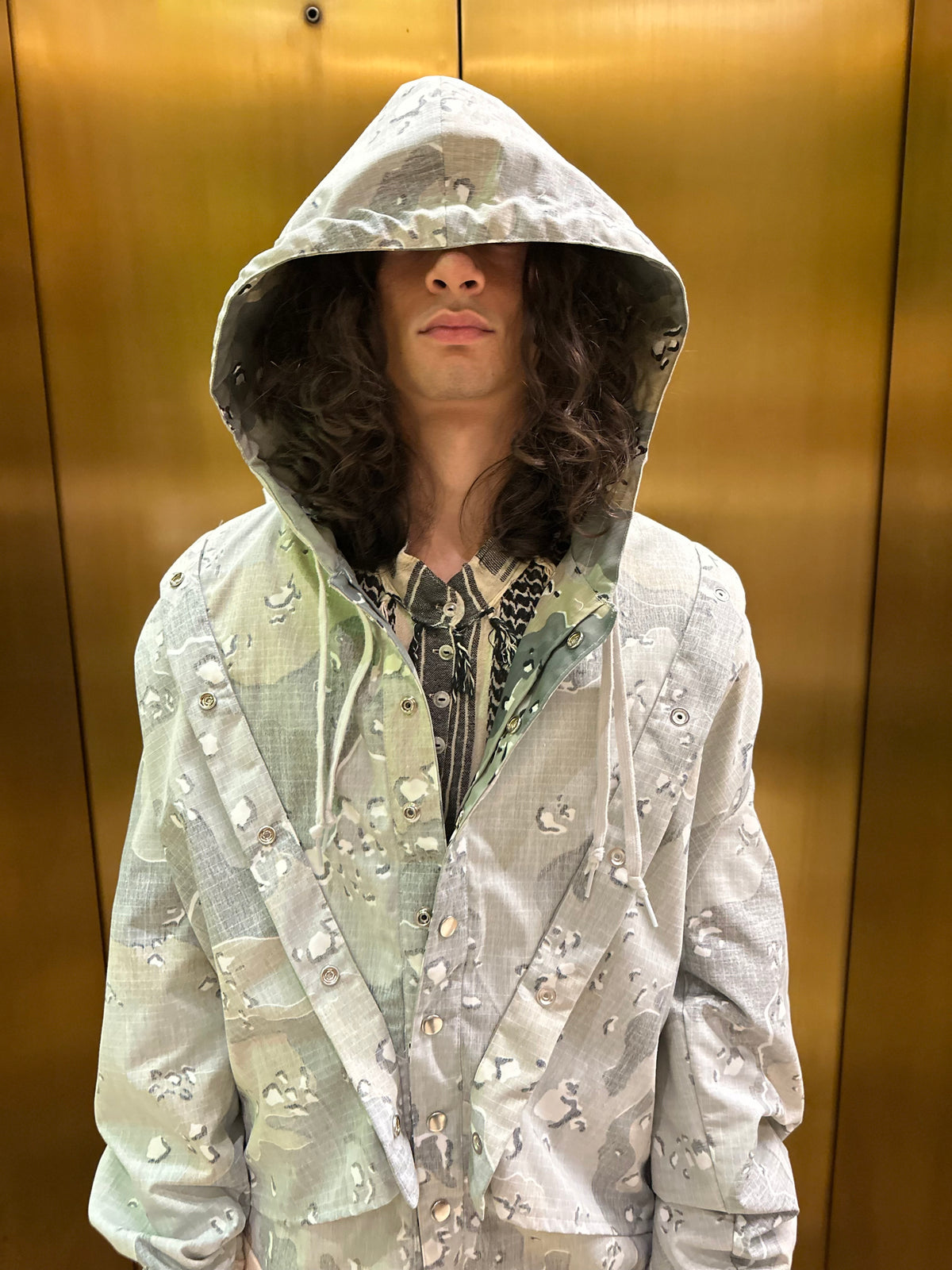 Double Layered Camo Jacket